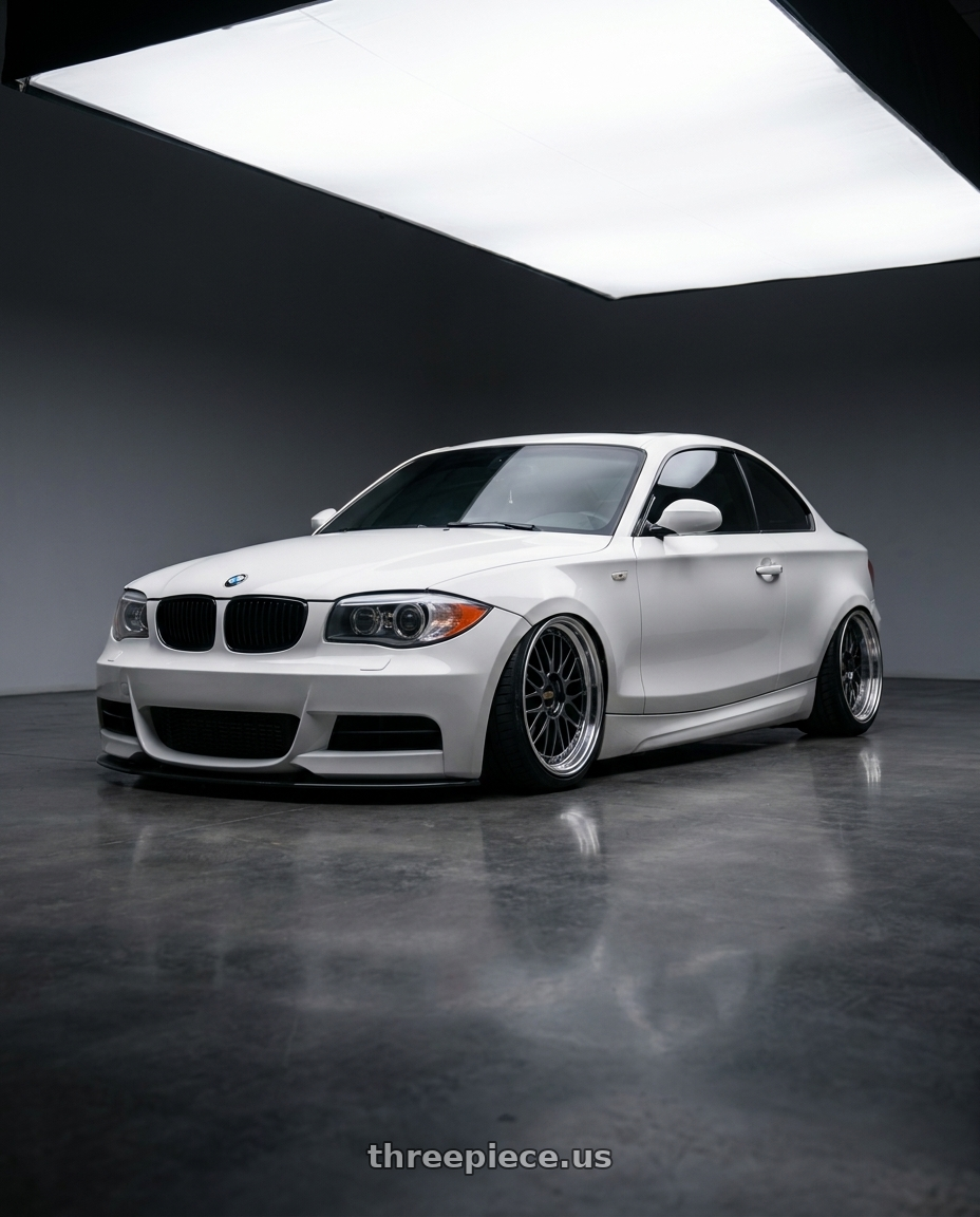 e82 135i 2008 with BBS LM 5x114.3 18x10.0+25 Diamond Black wheels