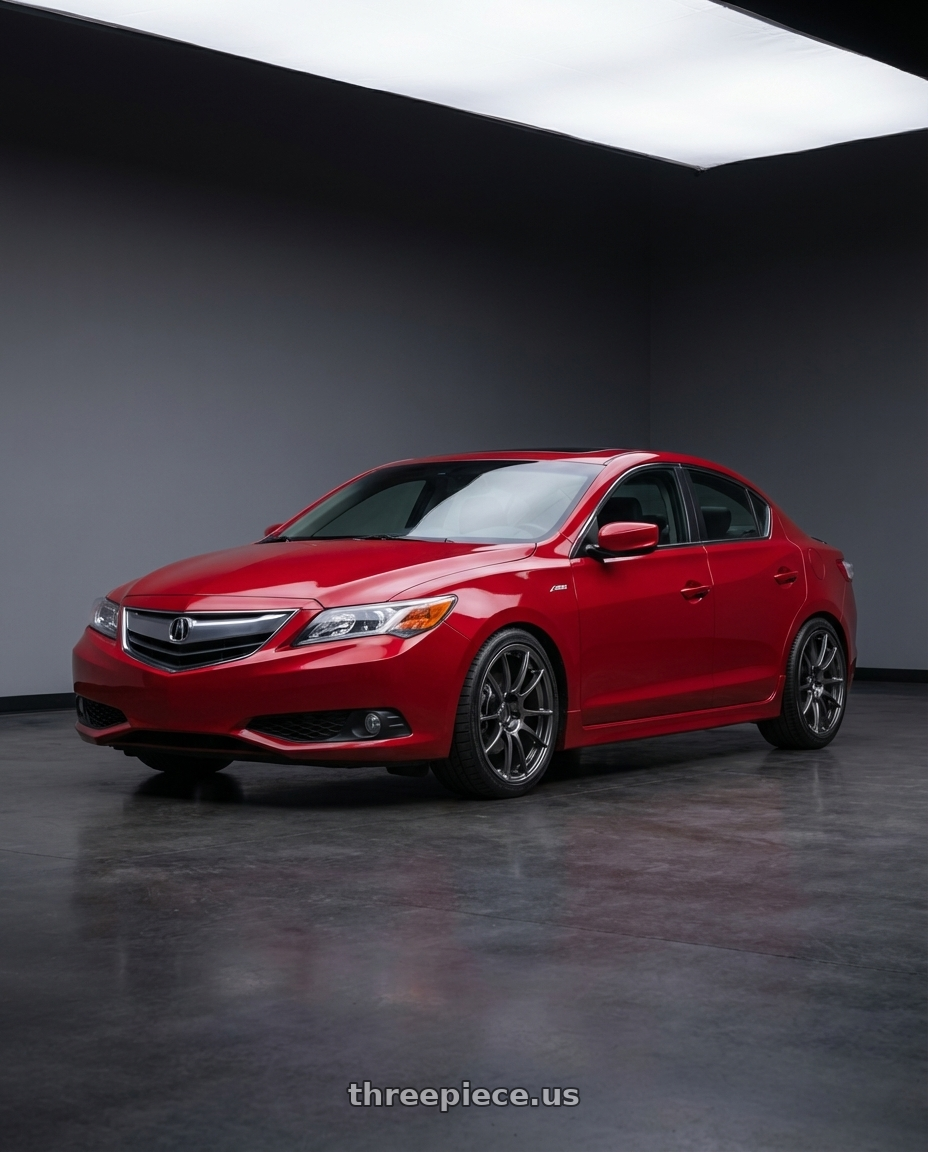 2012 Acura ILX with Ssr Gtx04 5x114.3 17x8+45  DARK GUNMETAL wheels
