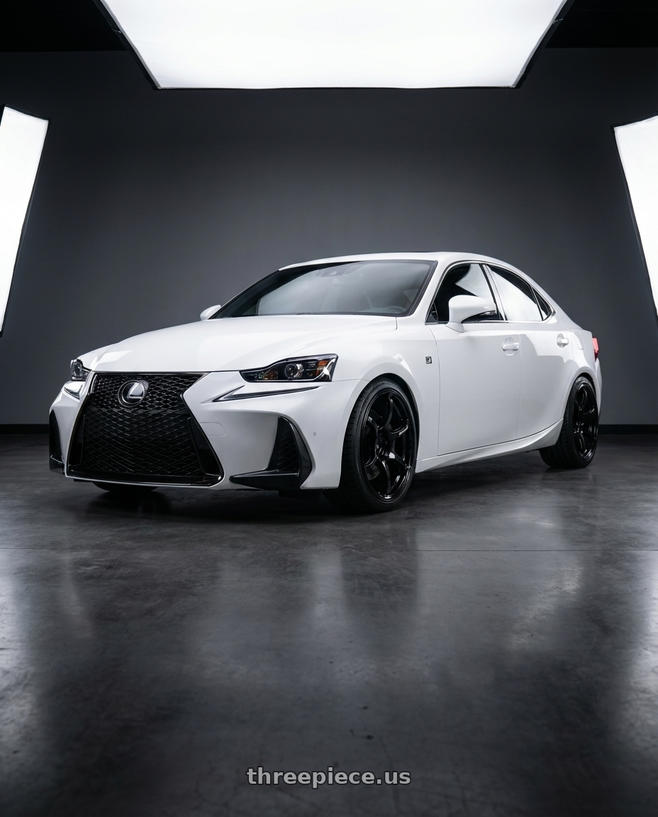 2018 Lexus IS 350 F Sport with Advan RGIII 5x114.3 19x8.5+38 Gloss Black wheels