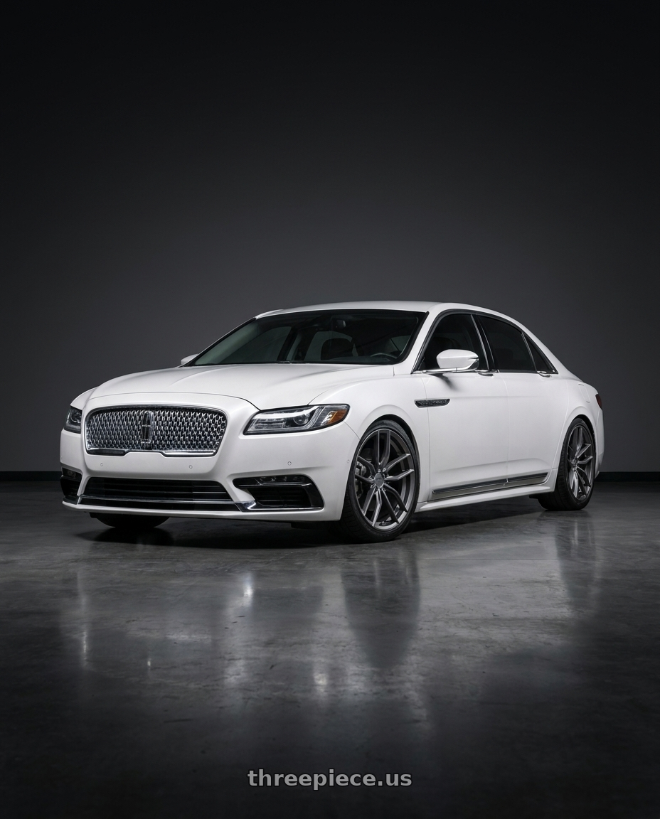 2017 Lincoln continental  with Niche 1PC M204 VOSSO 5X108 18X8 +40 MATTE ANTHRACITE wheels