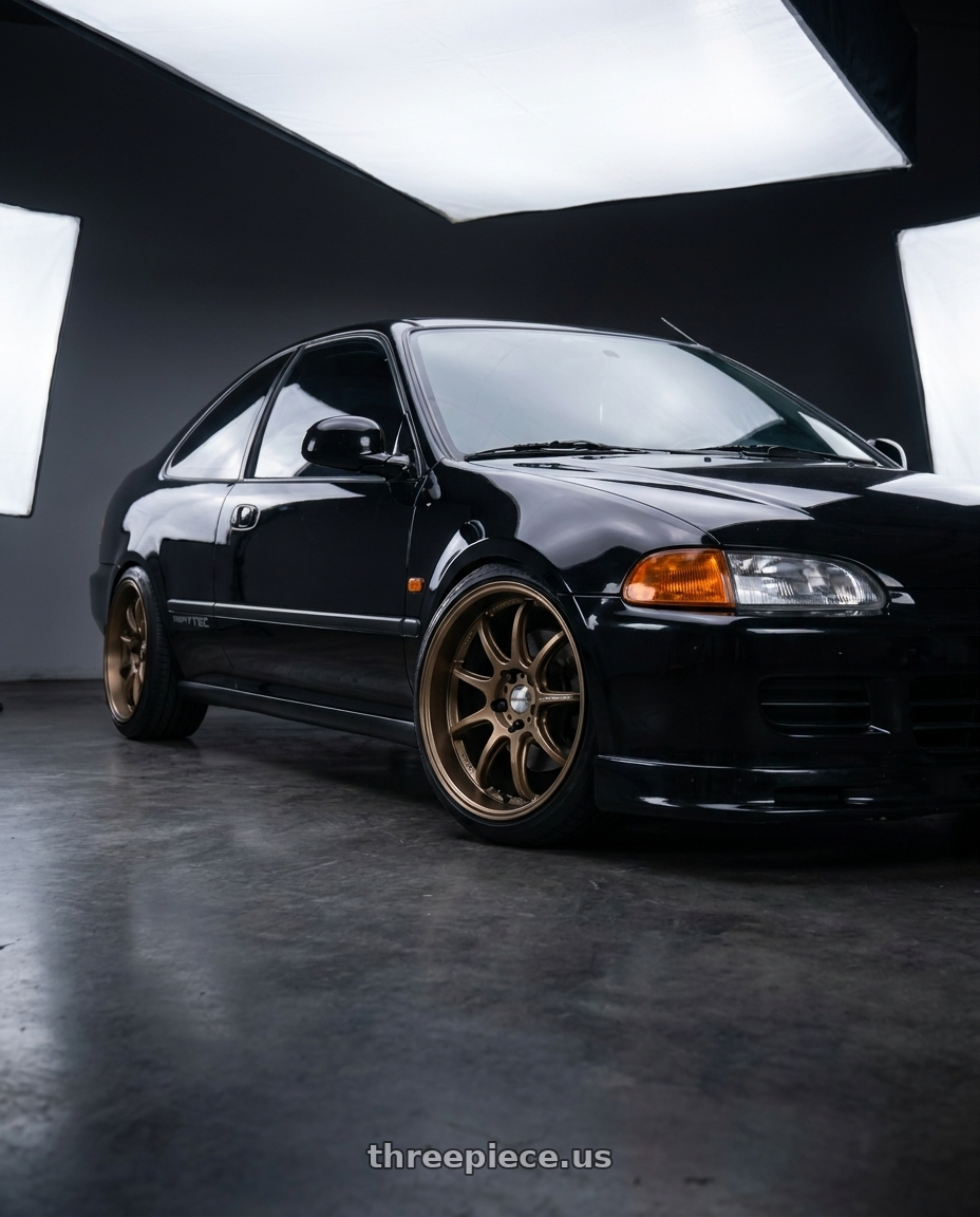 1992 Honda civic EX with Work Emotion D9R wheels