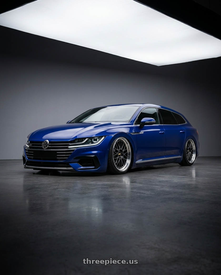 2022 Volkswagon arteon wagon with BBS LM 5x112 19x9.5+32 Diamond Black wheels