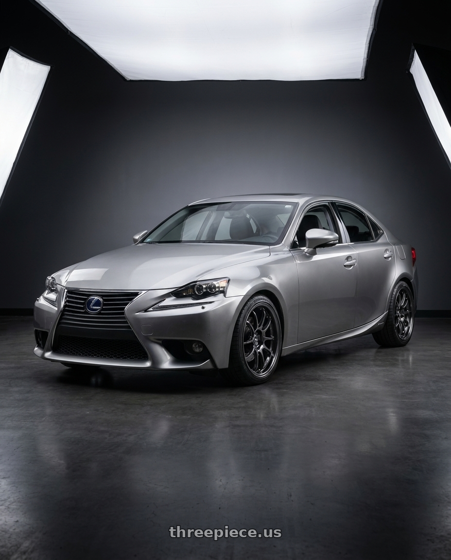 2013 Lexus IS300h with Enkei PF01EVO 5x114.3 18x9+35 SBK wheels