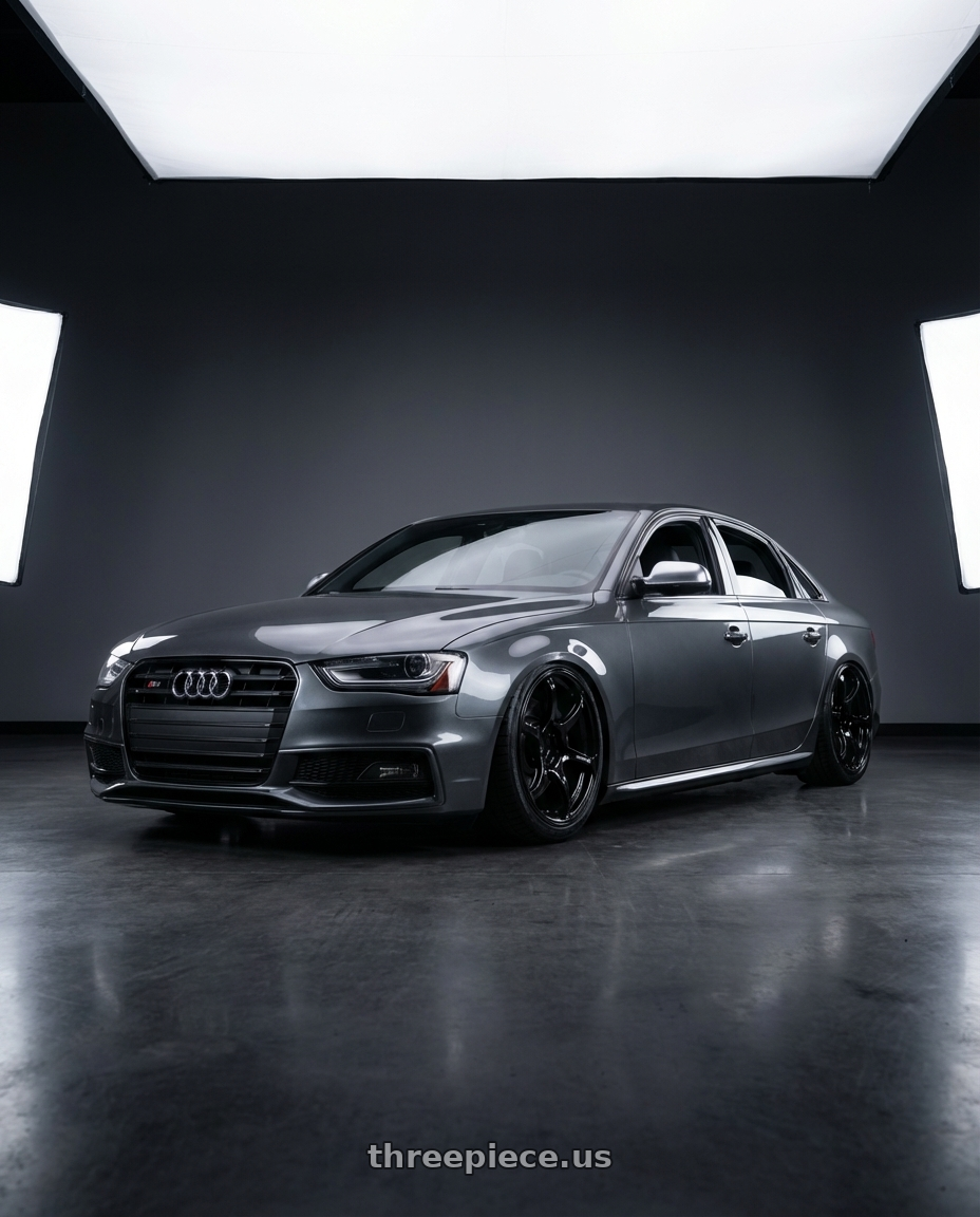 2015 Audi S4 B8.5 with Advan RGIII 5x112 19x8.5+45 Gloss Black wheels