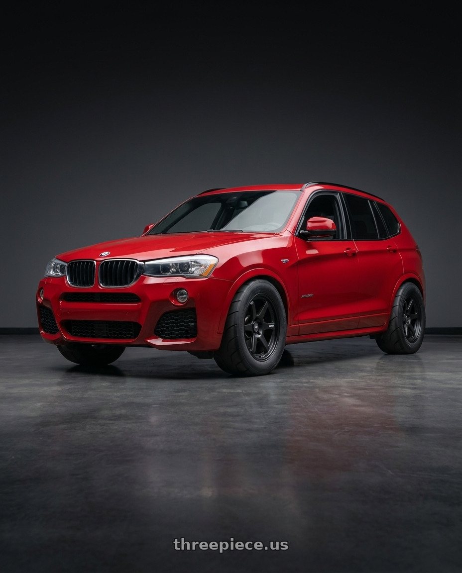 2017 x3 Msport with ESR Wheels APEX SERIES AP6 5x114.3 18x9.5 +22 Matte Black wheels
