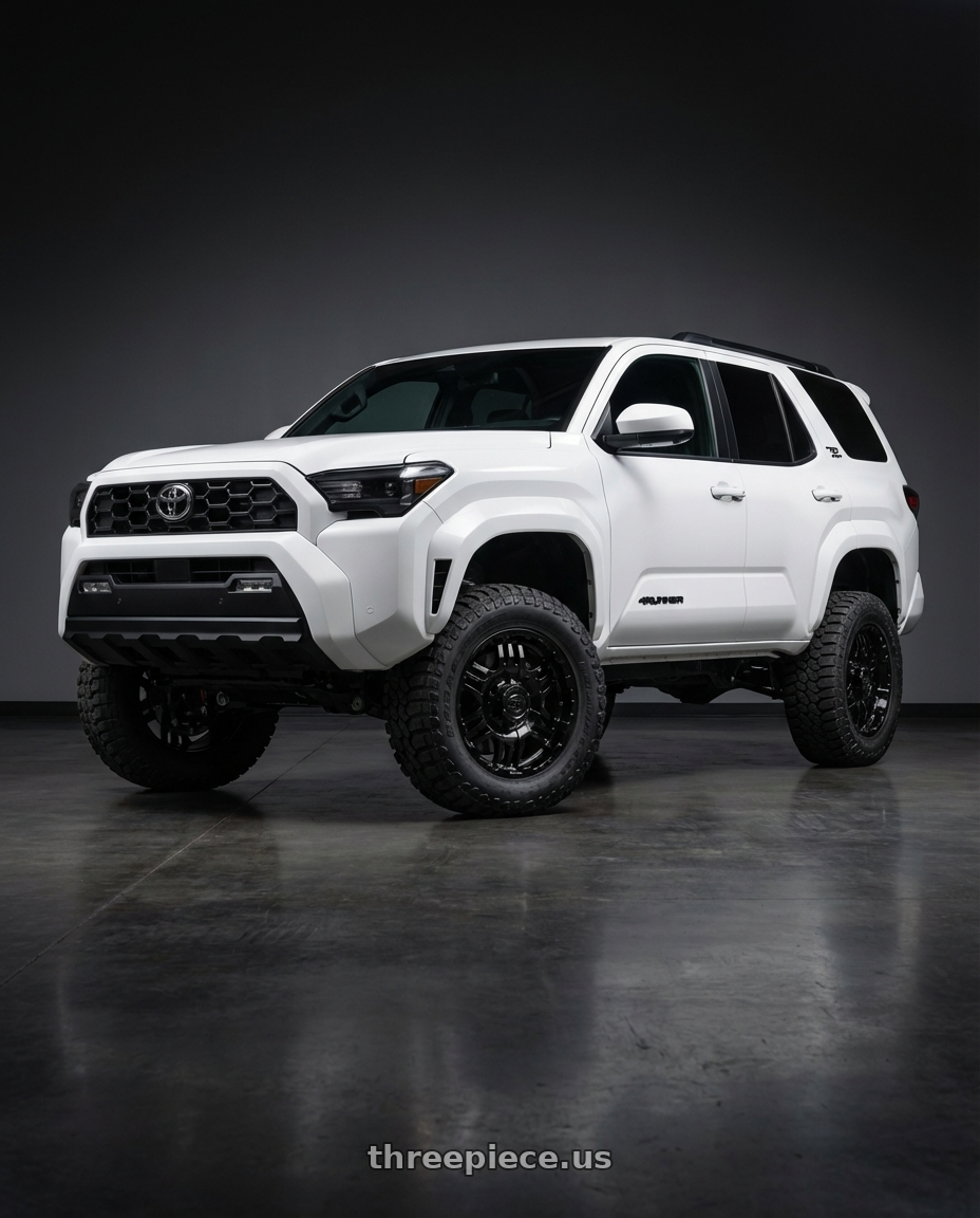 2022 Toyota 4Runner with Gear Off Road 713B 6x139.7 20x9 +10 Gloss Black wheels