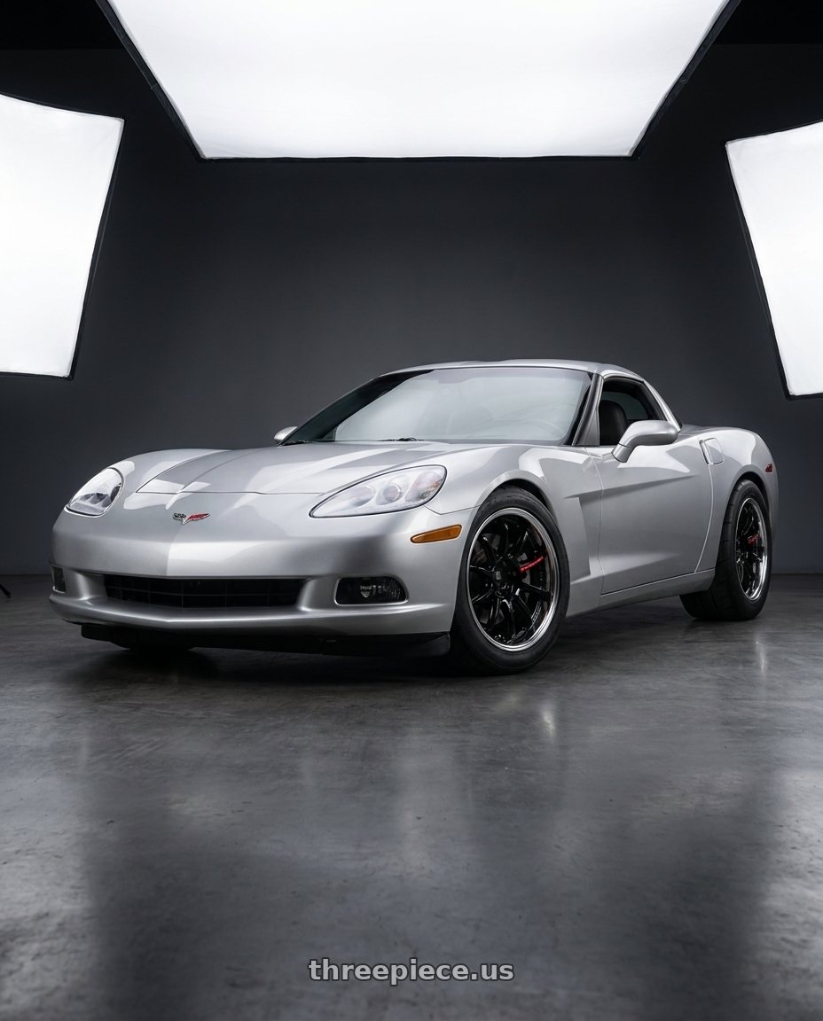 2005 Chevrolet Corvette with Emotion ZR10 2P wheels