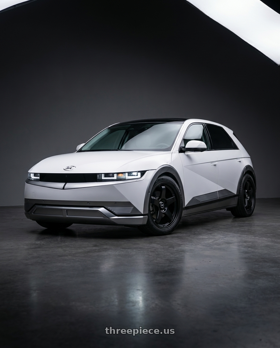 2024 HYUNDAI IONIQ5  with Ns Wheels NS-M01 5x114.3 18x8.5 +35 Matte Black wheels