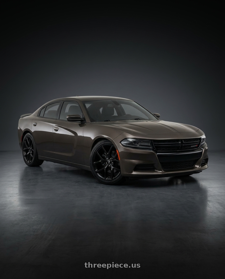 2021 Dodge Charger SXT with Performance Replicas PR161 5X115 20X10 +18 GLOSS BLACK wheels