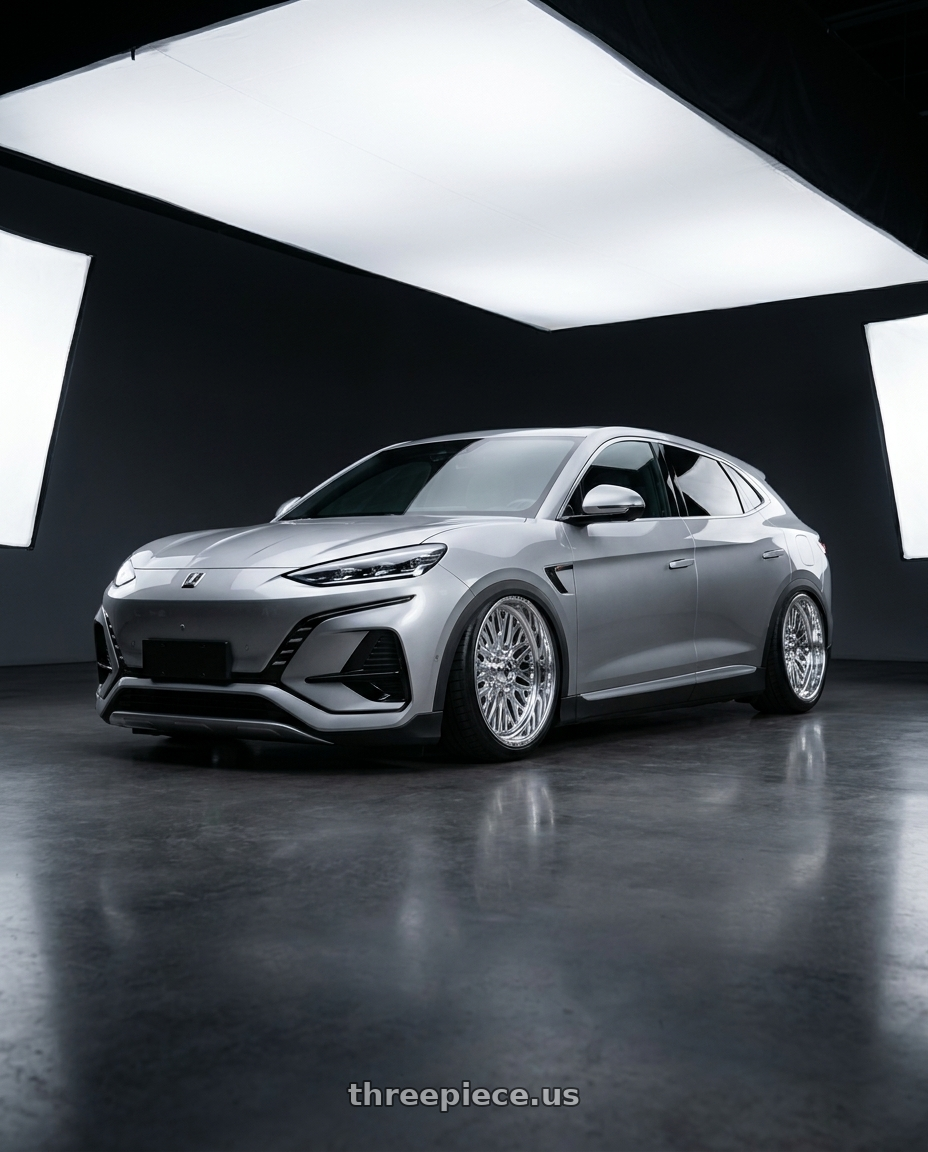 2024 Luxgen n7 with Fuel Forged FF109 5x139.7 20x9 +0 POLISHED wheels
