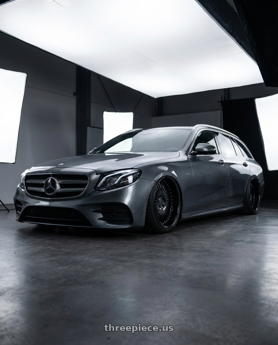 2020 Mercedes e300de with Heritage Wheel SENDAI-DIR wheels
