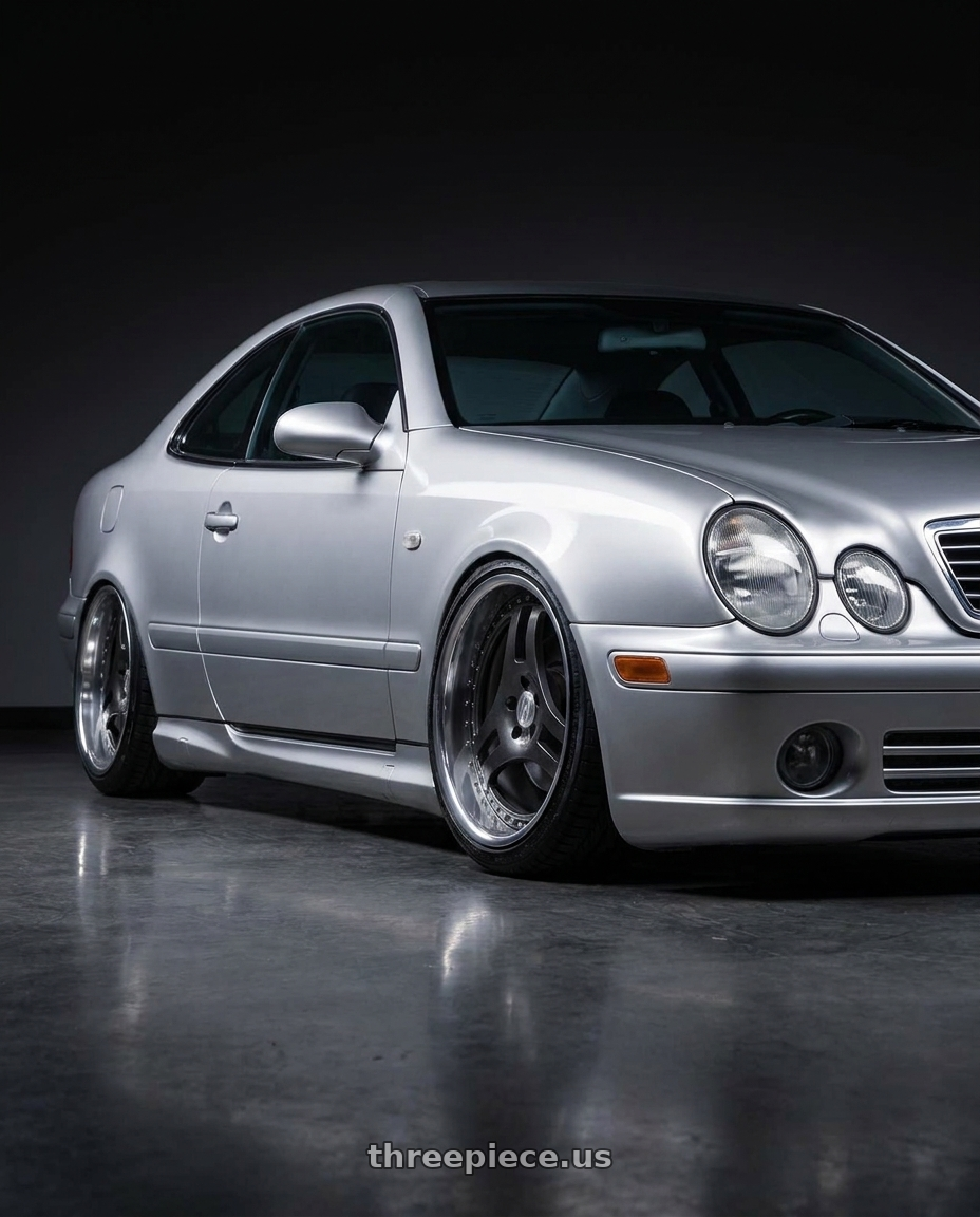 1998 Mercedes CLK320 with Heritage Wheel TSUKUBA wheels