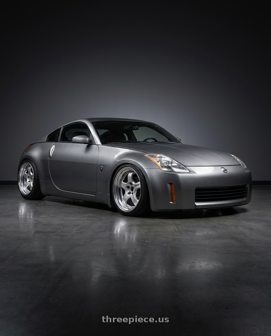 2004 350z enthusiasts  with Work Meister S1 2P 5x114.3 15x6.5+45 A Disk Silver wheels