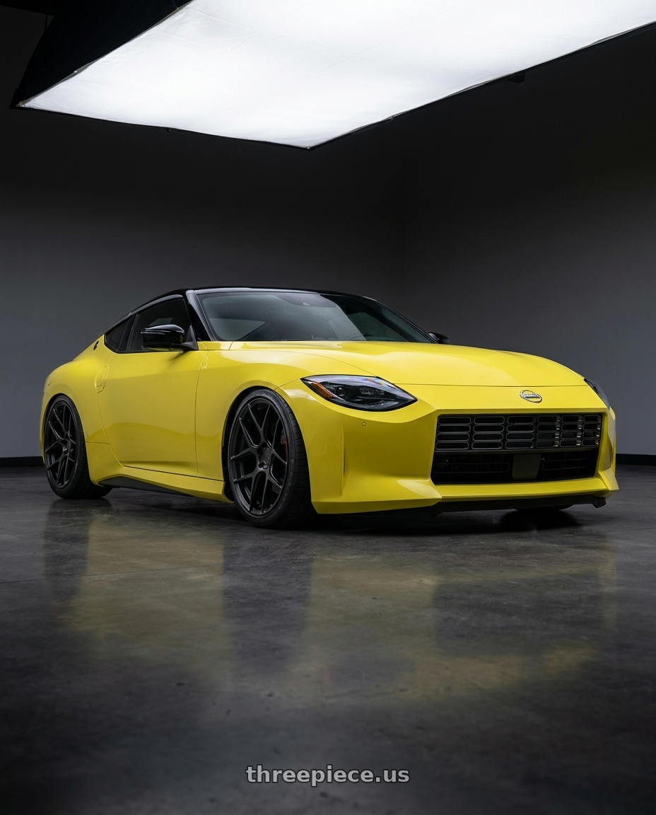 2024 Nissan Z with Aodhan AFF2 5x114.3 19x8.5+35 Matte Black wheels