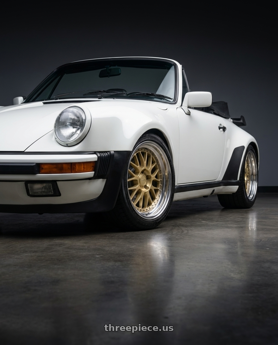 1987 Porsche 930 with Work Brombacher Mesh wheels