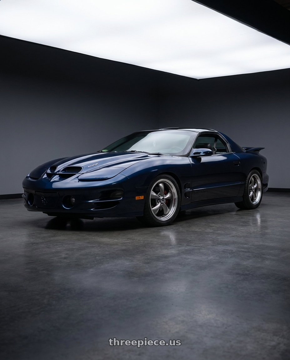 1999 pontiac trans am ws6 with American Racing AR105 TORQ THRUST M 5X120.65 17X9 +45 ANTHRACITE W/ MACHINED LIP wheels