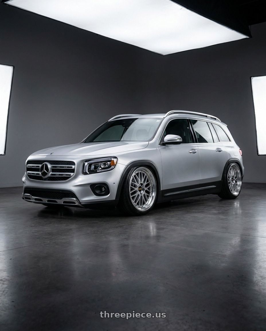 2023 Mercedes benz glb200 with BBS LM 5x112 20x8.5+38 Diamond Silver wheels