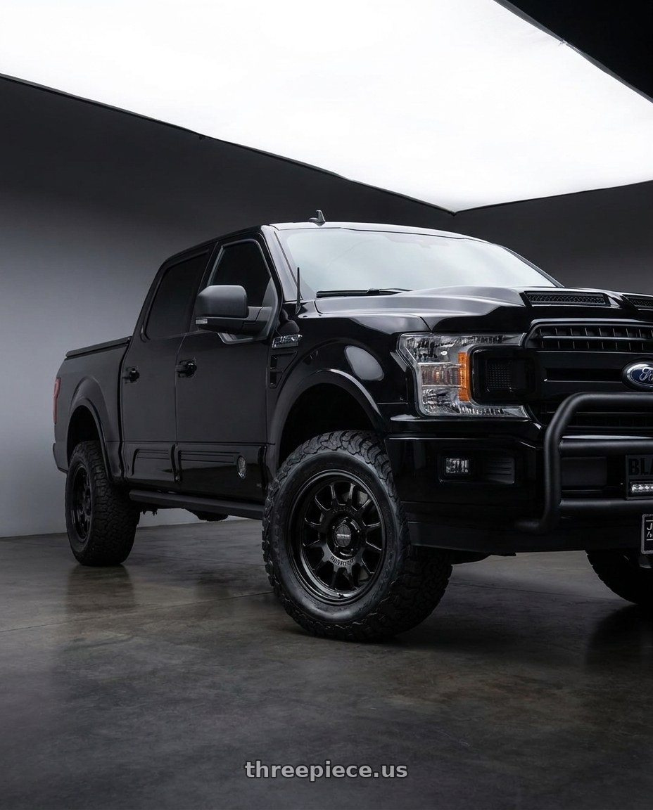 2018 Ford F-150 XLT with Method Race Wheels 318B 6X135 17x8.5 +0 GLOSS BLACK wheels
