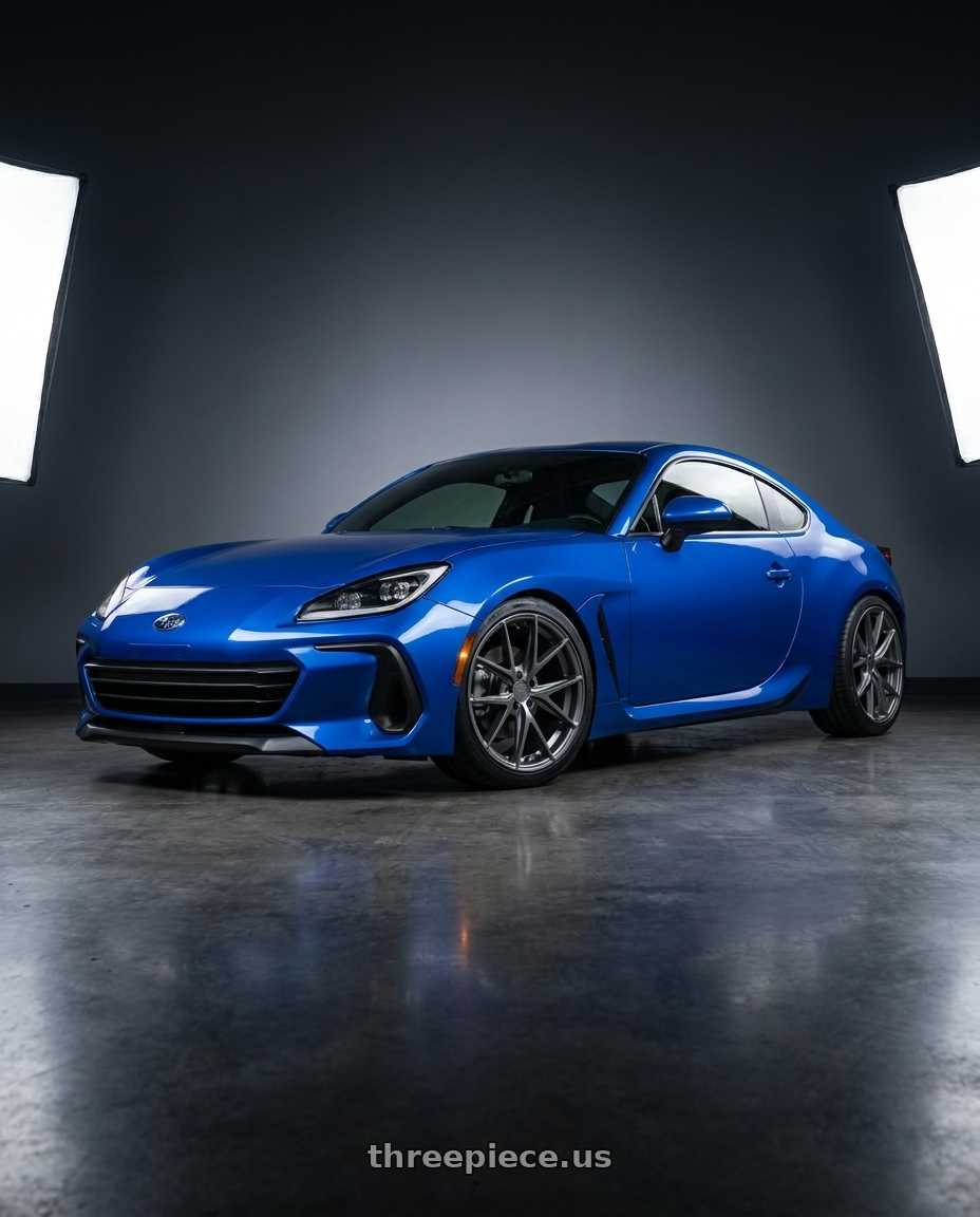 2024 Subaru BRZ with Niche 1PC M116 MISANO 5X114.3 18X8 +40 MATTE GUN METAL wheels