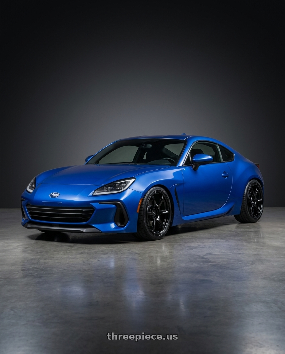2024 Subaru BRZ with Advan RGIII 5x114.3 18x9.0+35 Gloss Black wheels