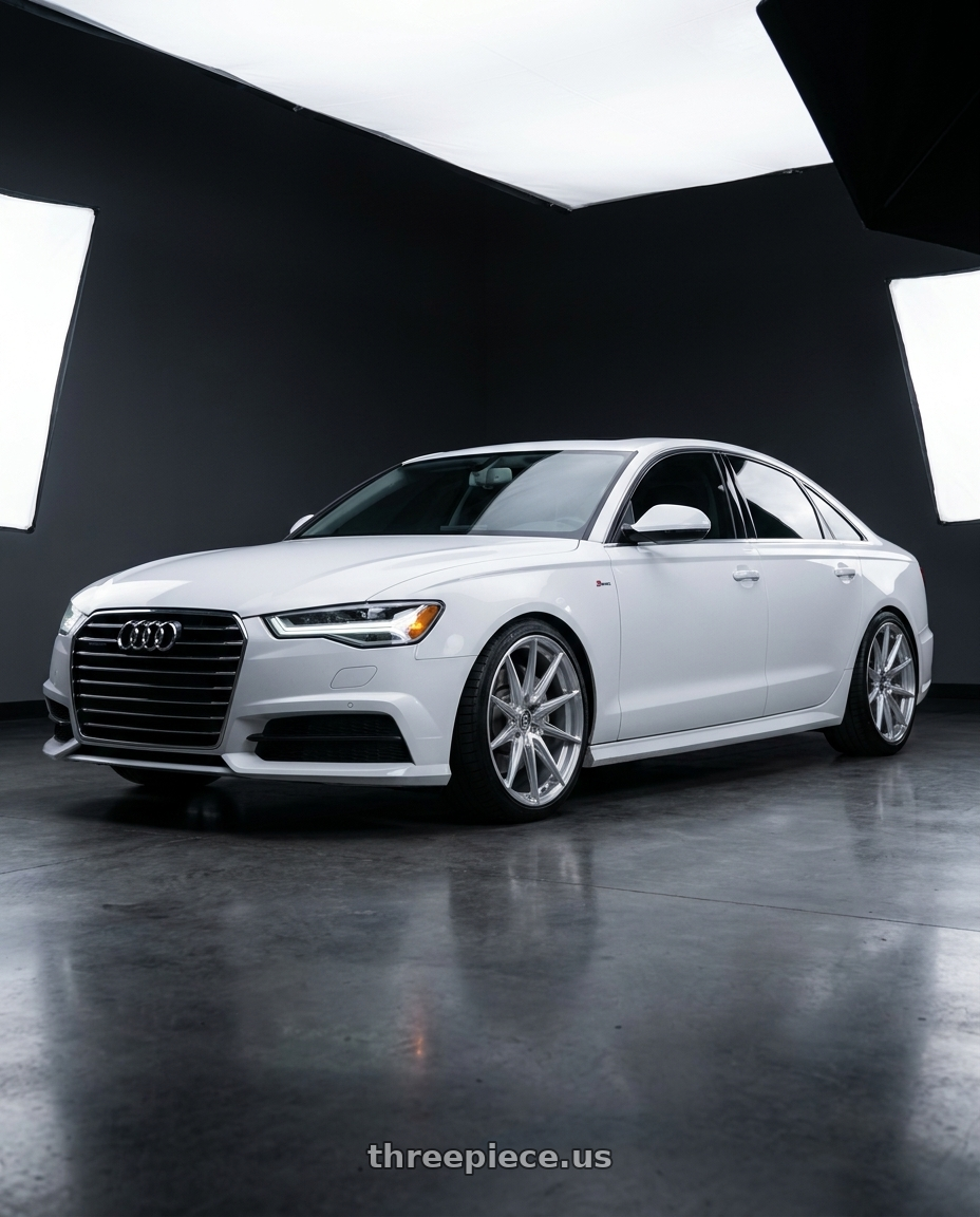 2018 audi a6 Sline with Brada Wheels CX2 5x112 19x11 +20 Brushed Hyper Silver wheels