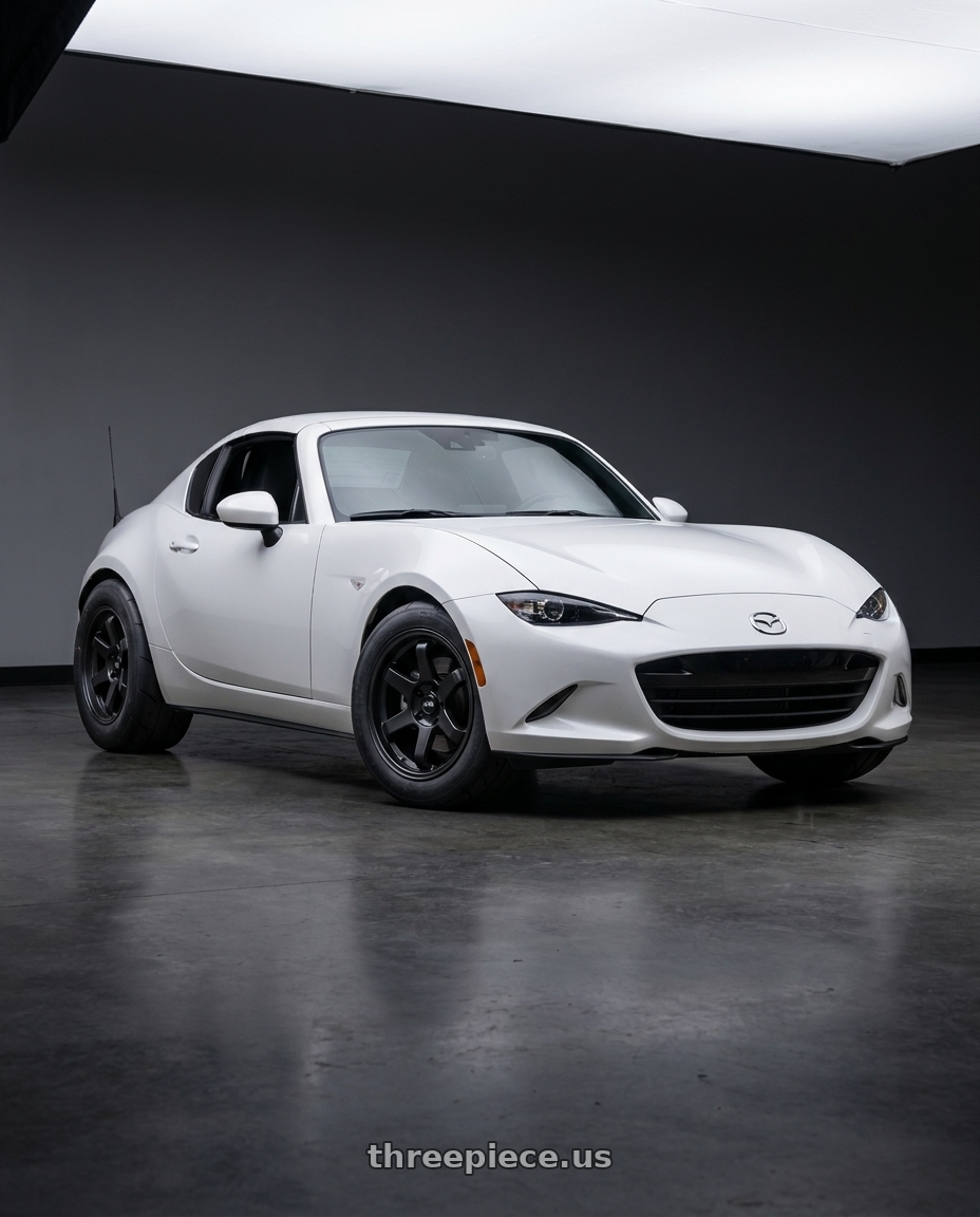 2025 MZADA MX5-RF BY ITSDENNY.NINES with F1R F106 5x100 18x8.5 +35 Satin Black wheels