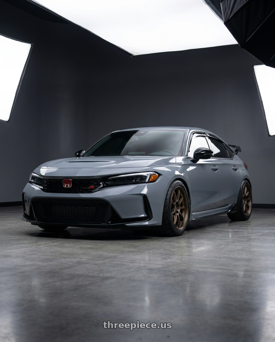 2024 Honda civic type r with Work Emotion D9R wheels