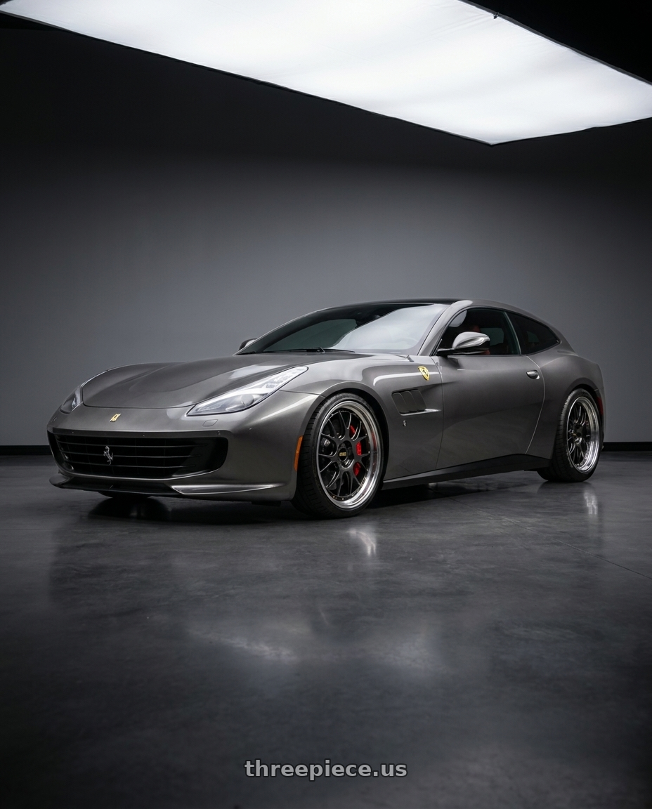 2020 ferrari gtc 4 lusso with BBS LM-R 5x120 19x9.5+35 Diamond Black wheels