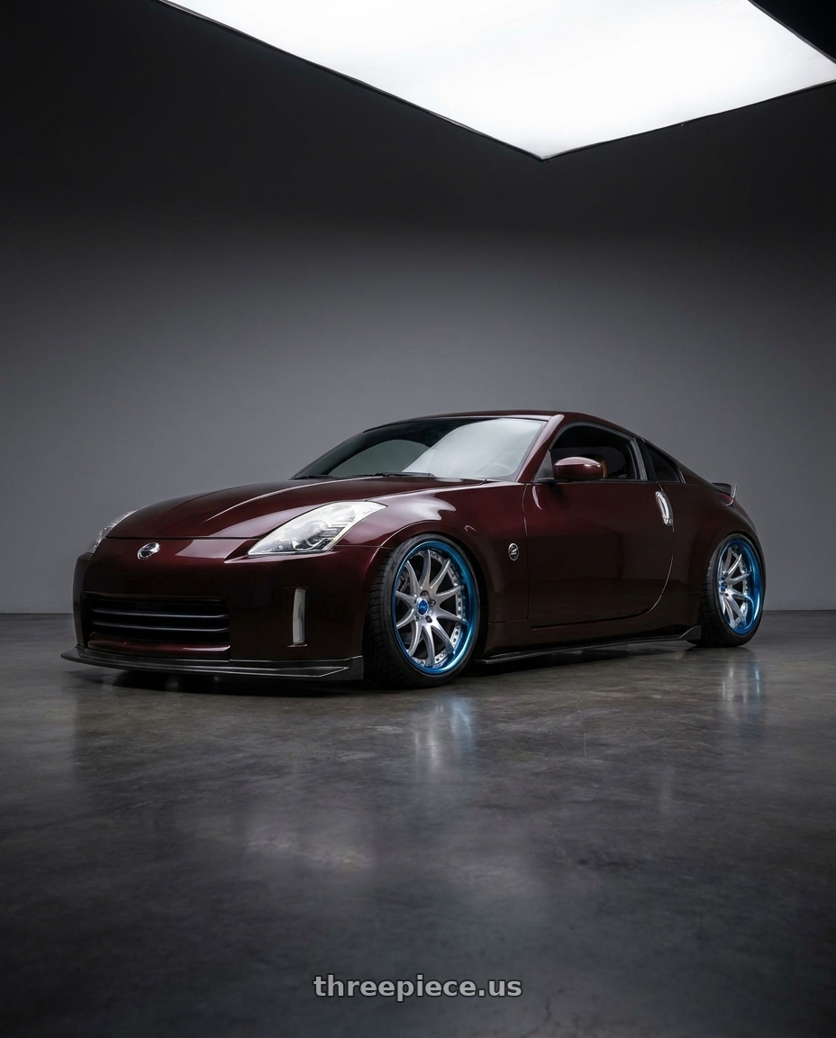 2006 Nissan 350Z with Work Emotion CR 3P wheels