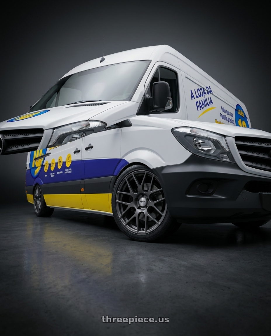 2018 MERCEDES-BENZ SPRINTER 313 CDI with TSW NURBURGRING 5X114.3 17X7.5 +45 MATTE GUNMETAL wheels