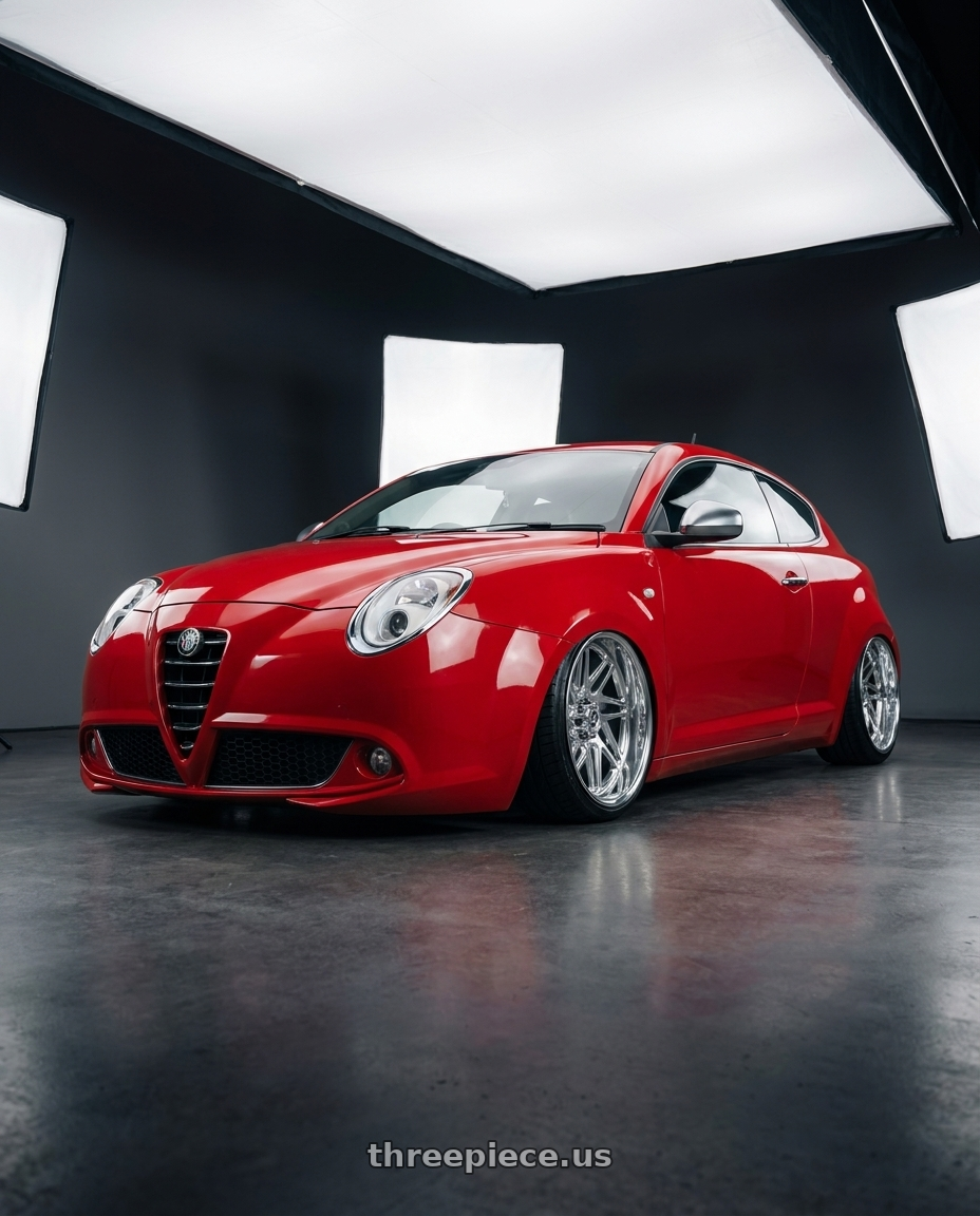 2008 Alfa Mito with Gear Forged GF761P 8x165.1 22x12 -44 A262228 wheels