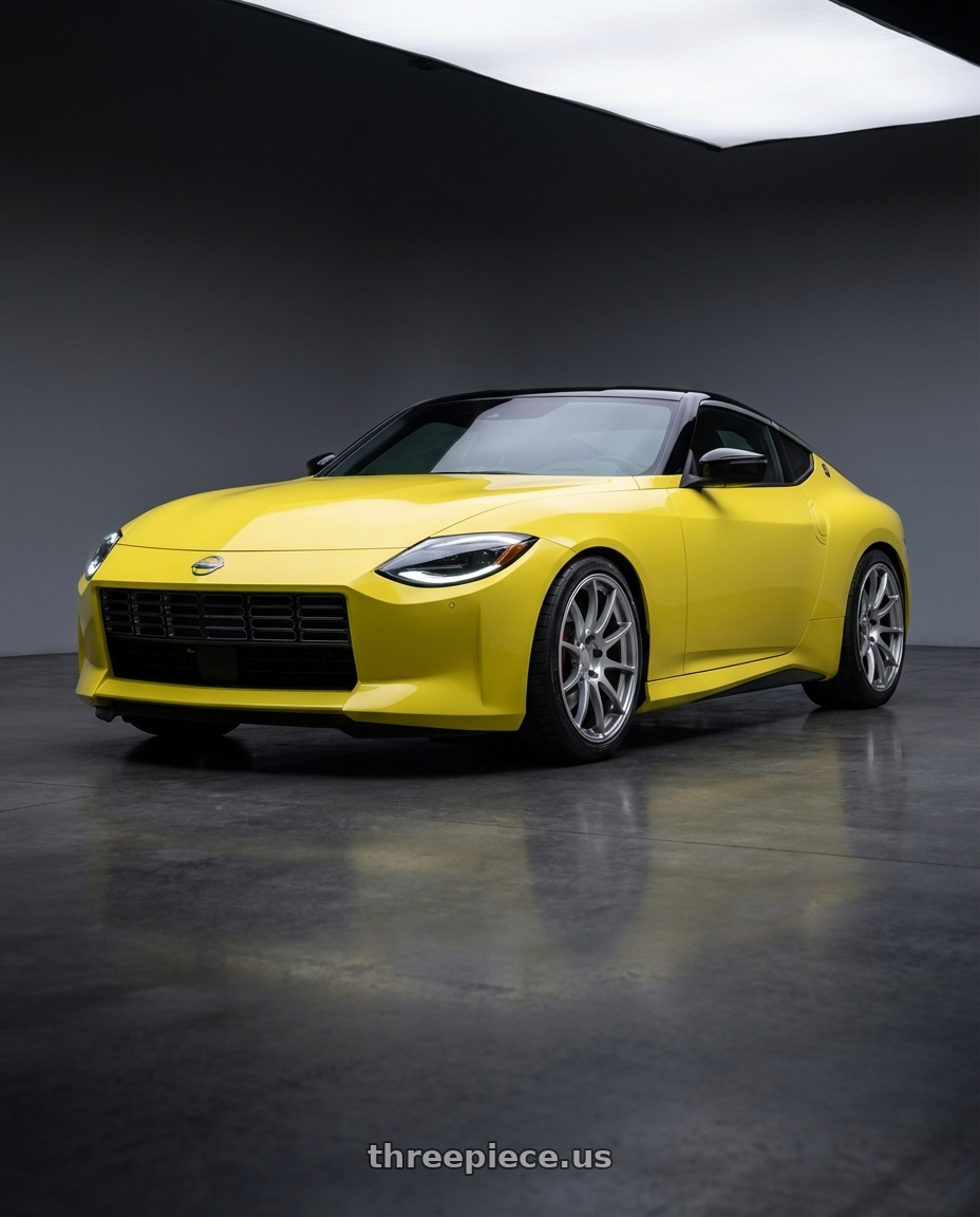 2024 Nissan Z with Ssr Gtv02 5x114.3 19x8.5+38  GLARE SILVER wheels