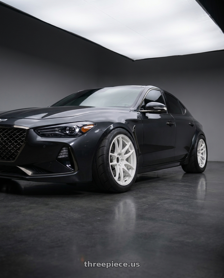 2020 genesis g70 with Work Emotion CR Kiwami wheels