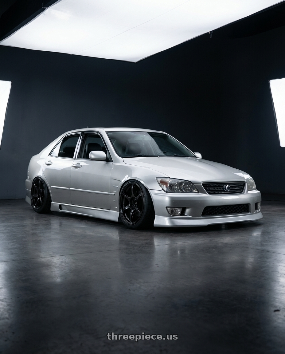 2004 is300 lexuz with Advan RGIII 5x114.3 17x9.0+45 Gloss Black wheels