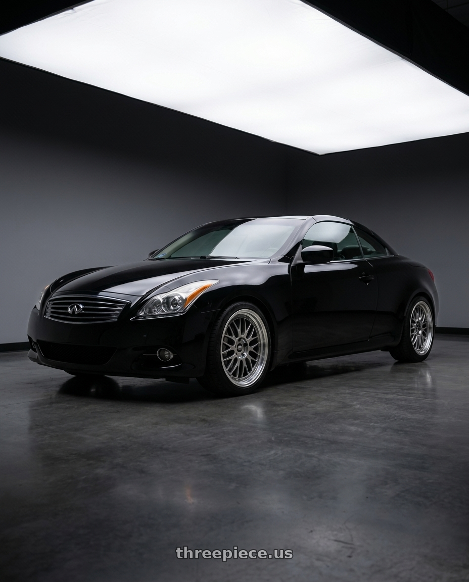 2012 infiniti g37s convert with MST Wheels LeMan 5x114.3 19x8.5 +35 Hyper Black w/Machined Lip wheels