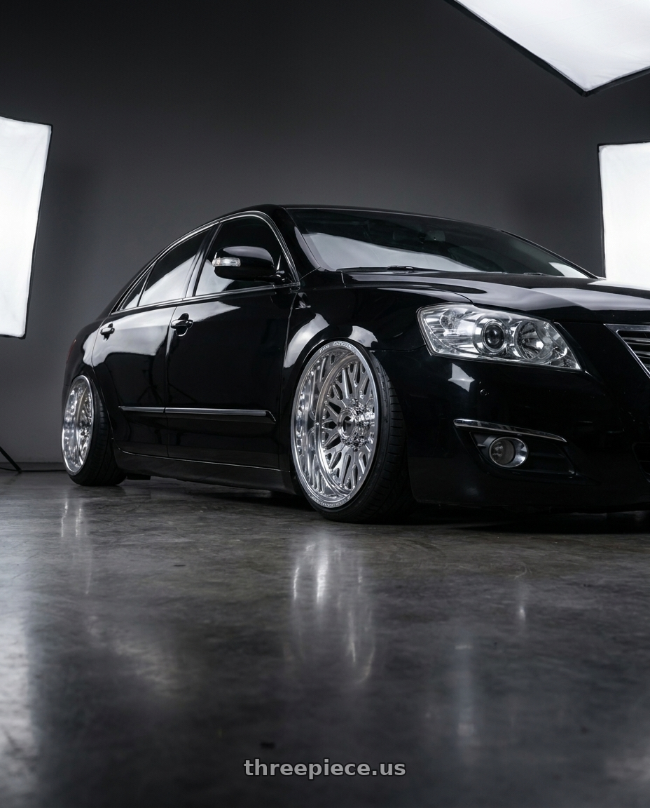 2008 Toyota Camry 2.0 E with Fuel Forged FF109 8x170 20x9 +0 POLISHED wheels