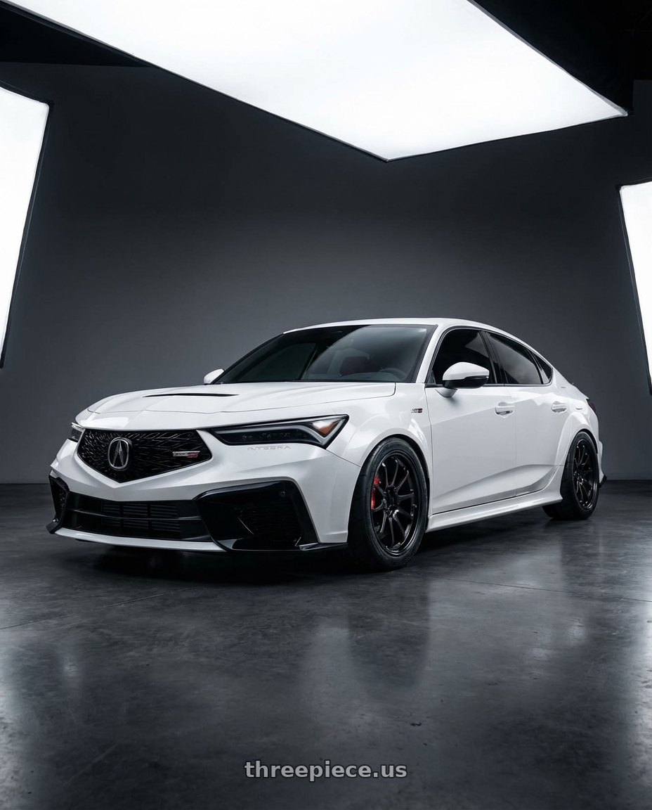 2024 Acura Integra Type S with Advan Racing GT BEYOND-R 5x120 18x10.5 +34 RACING TITANIUM BLACK wheels