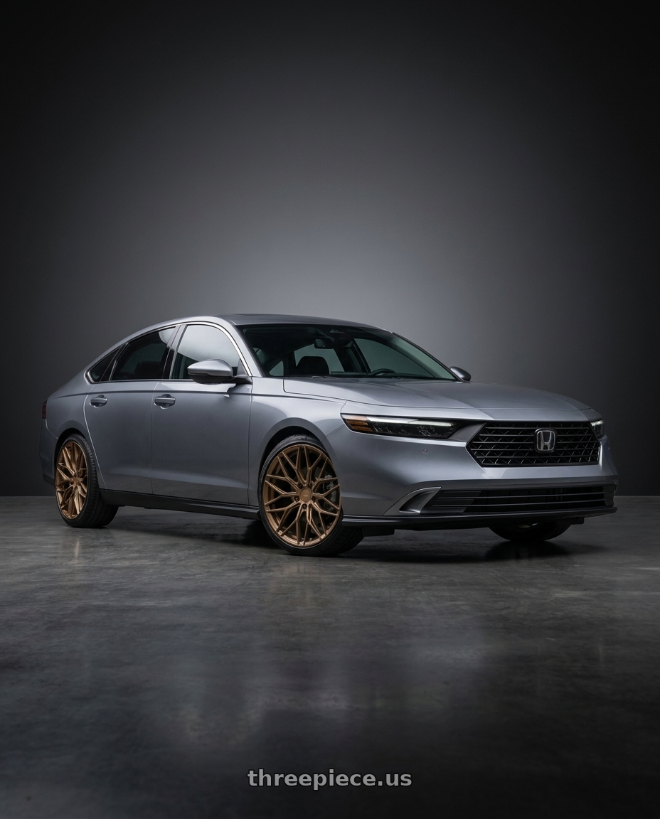 2025 Honda Accord with BBS XR 5x114.3 19x8.5+40 Matte Bronze wheels