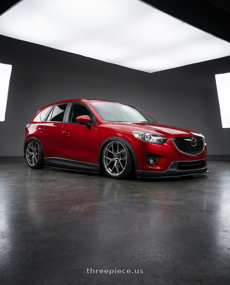 2015 Mazda cx 5 with BBS FI-R 5x114.3 20x8.5+51.5 Gloss Platinum wheels