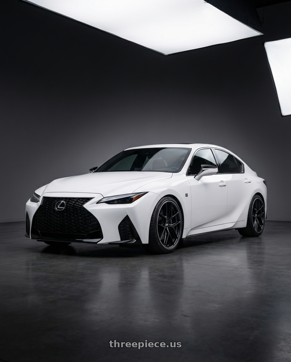 2024 Lexus IS 350 with BBS CC-R 5x114.3 19x8.5+30 Satin Black wheels