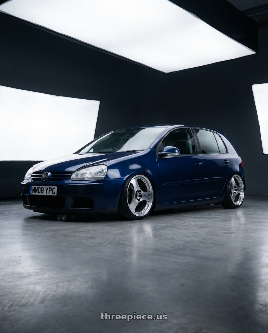 Vw golf 2008 with Advan Racing ONI2 PROGRESSIVE 5x114.3 20x8.5 +33 MACHINING & DIAMOND CUT wheels