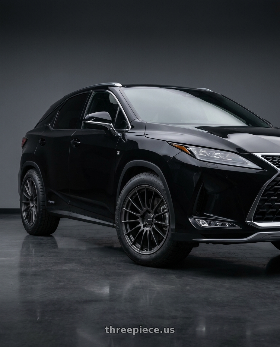 2020 Lexus RX350 with Enkei RS05-RR 5x114.3 20x9.5+35 Matte Gunmetal wheels