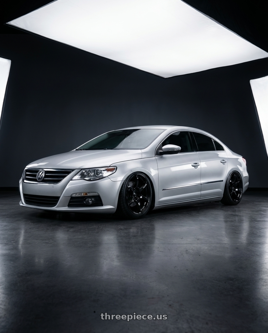 2015 Volkswagen CC with Advan RGIII 5x112 19x8.5+45 Gloss Black wheels