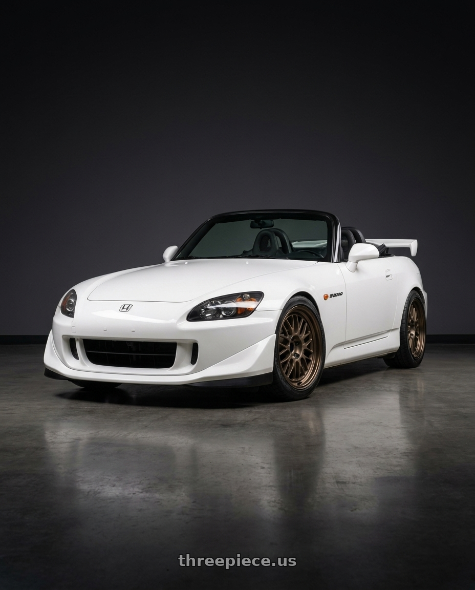 2009 S2000 Ap2 Type S with Volk Racing 21A 5x120 18X9+0  Bronze wheels