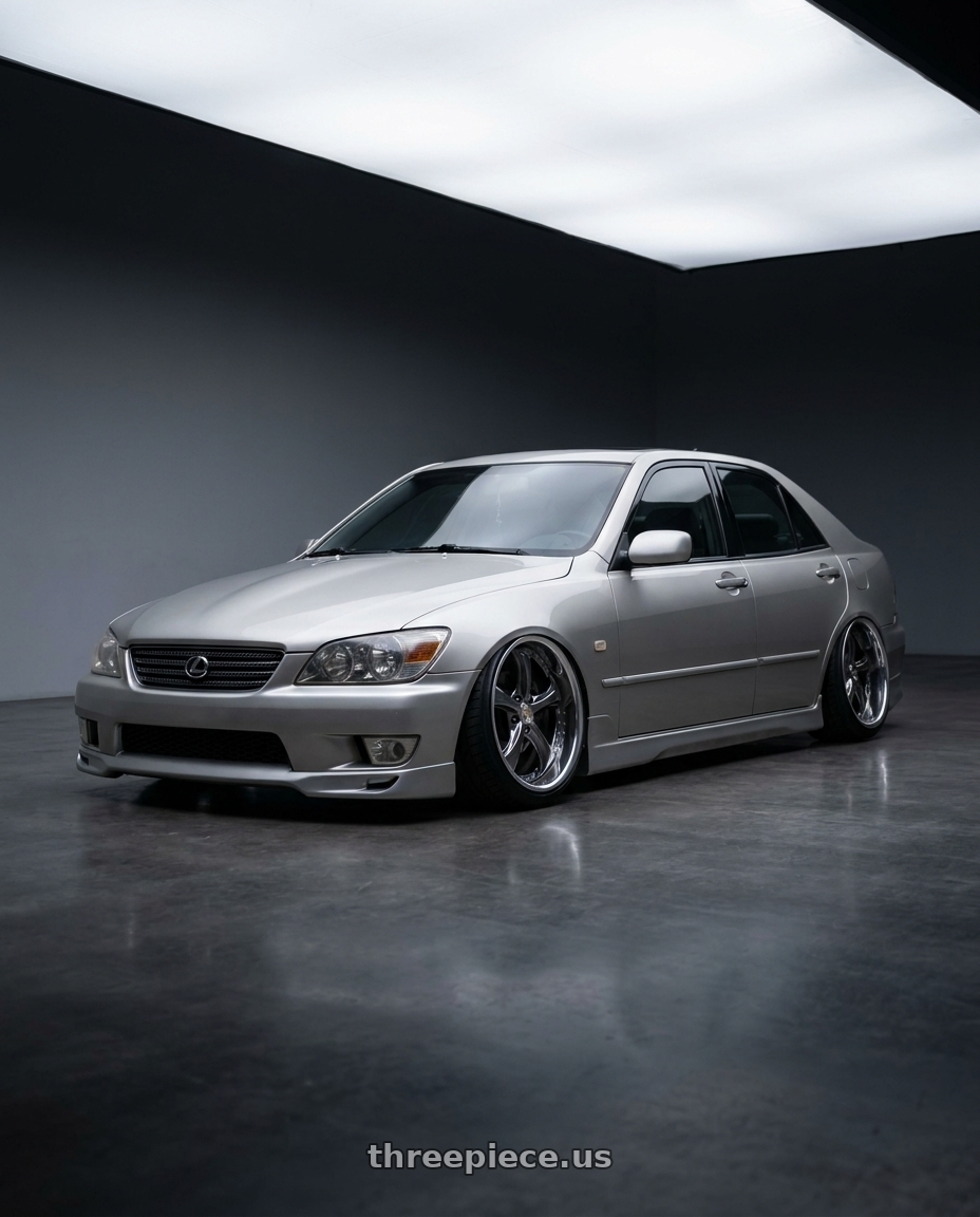 2001 Lexus Is300 with Enkei Nt03rr 5x1143 18x9540 Gunmetal 18x95 Et40 wheels