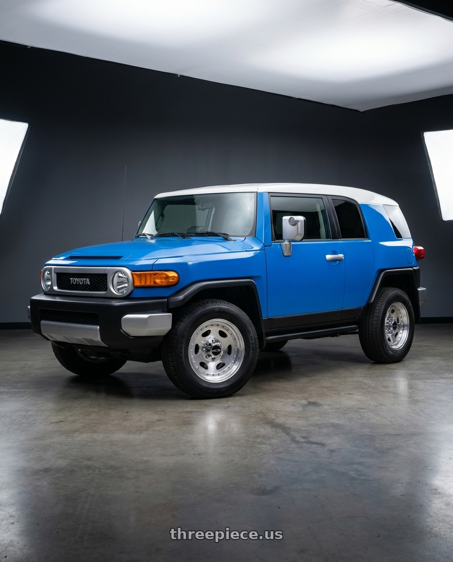 2007 Toyota FJ Cruiser with Vision HD 81 8x165.1 16x6+0 Machined wheels