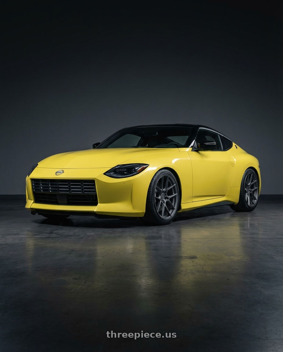 2024 Nissan Z with Aodhan AFF2 5x114.3 19x8.5+35 Matte Gray wheels