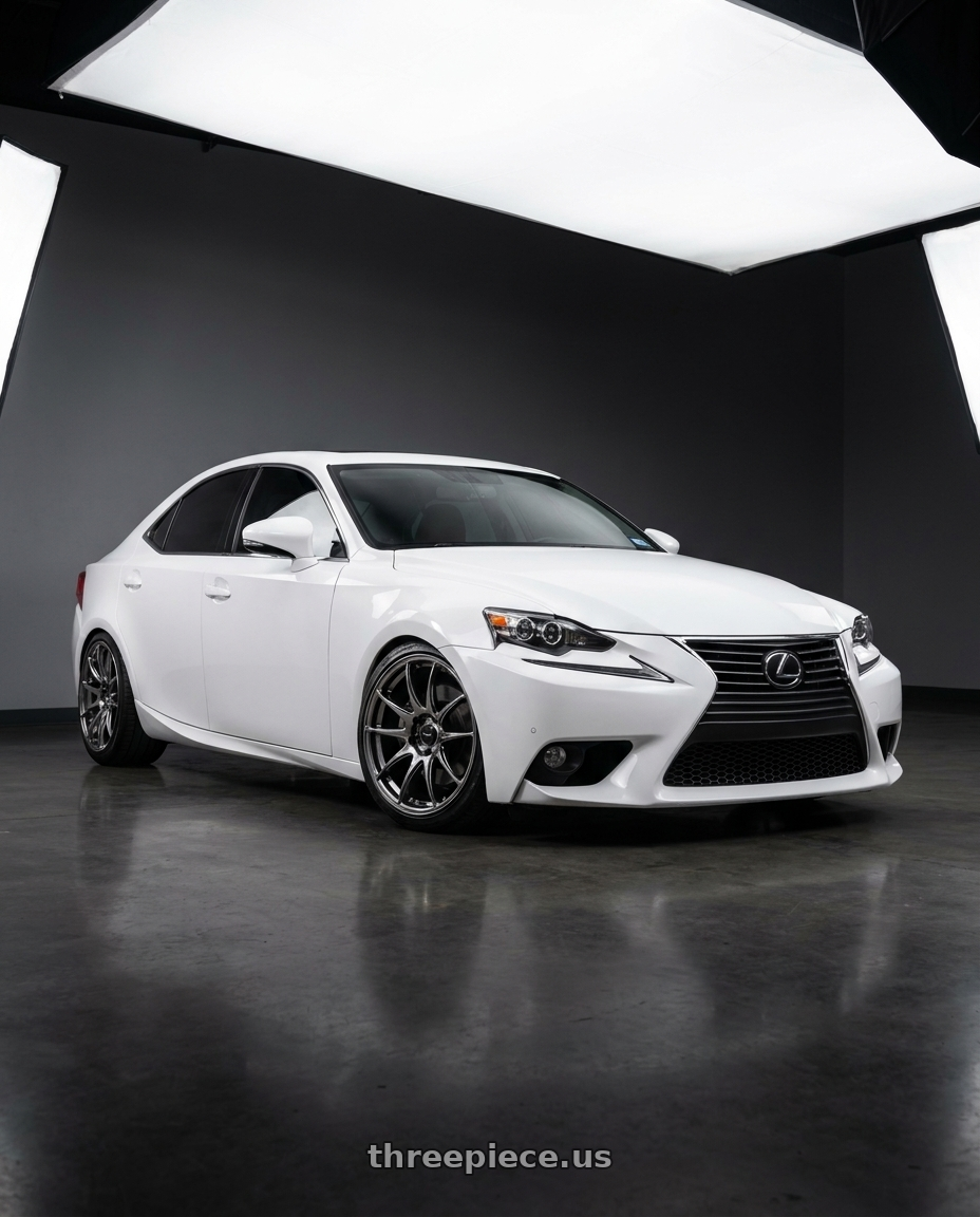 2016 lexus is 200t base with Vors TR4 5x114.3 19x9.5  +35 Hyper Black wheels