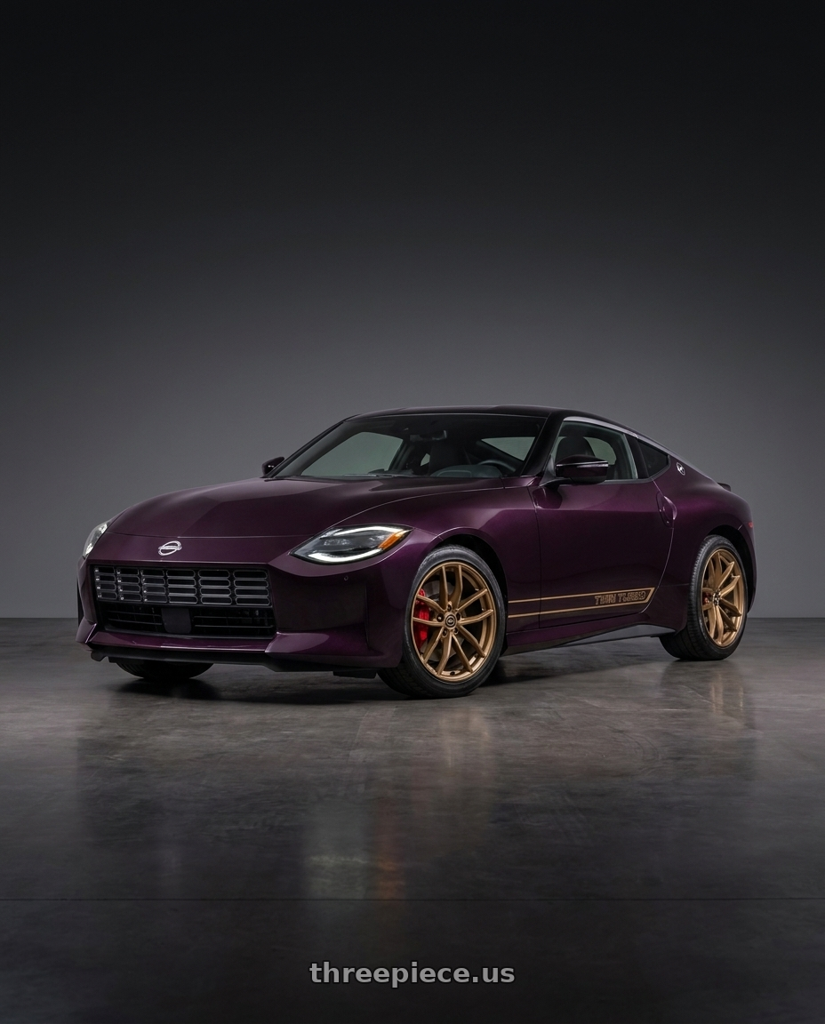 2026 Nissan Z Heritage Edition with KMC Powersports KS133 MESA LITE 4X137 15X6 +38 MATTE BRONZE wheels
