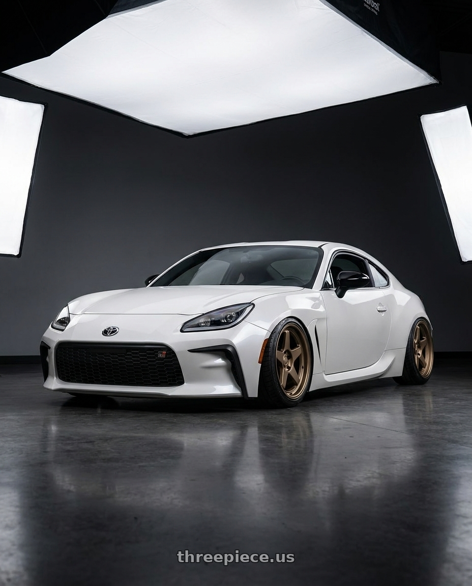 2016 Scion FR-S with Kansei K12B KNP 5X100 17x9 35 Bronze wheels